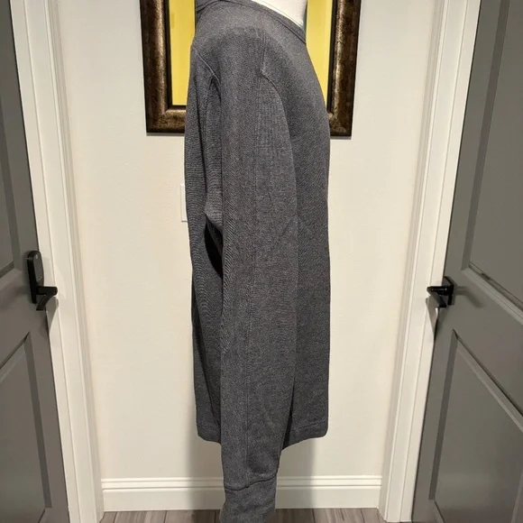 Banana Republic Mens Sweater/Sweatshirt Charcoal Grey Size L - Mint Condition - Picture 2 of 4